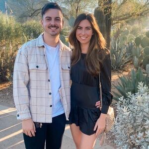 LoveShackFancy Teyana Mini Dress in Black